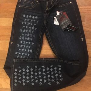 Cowgirl Tuff jeans StarStruck 28x33 NWT